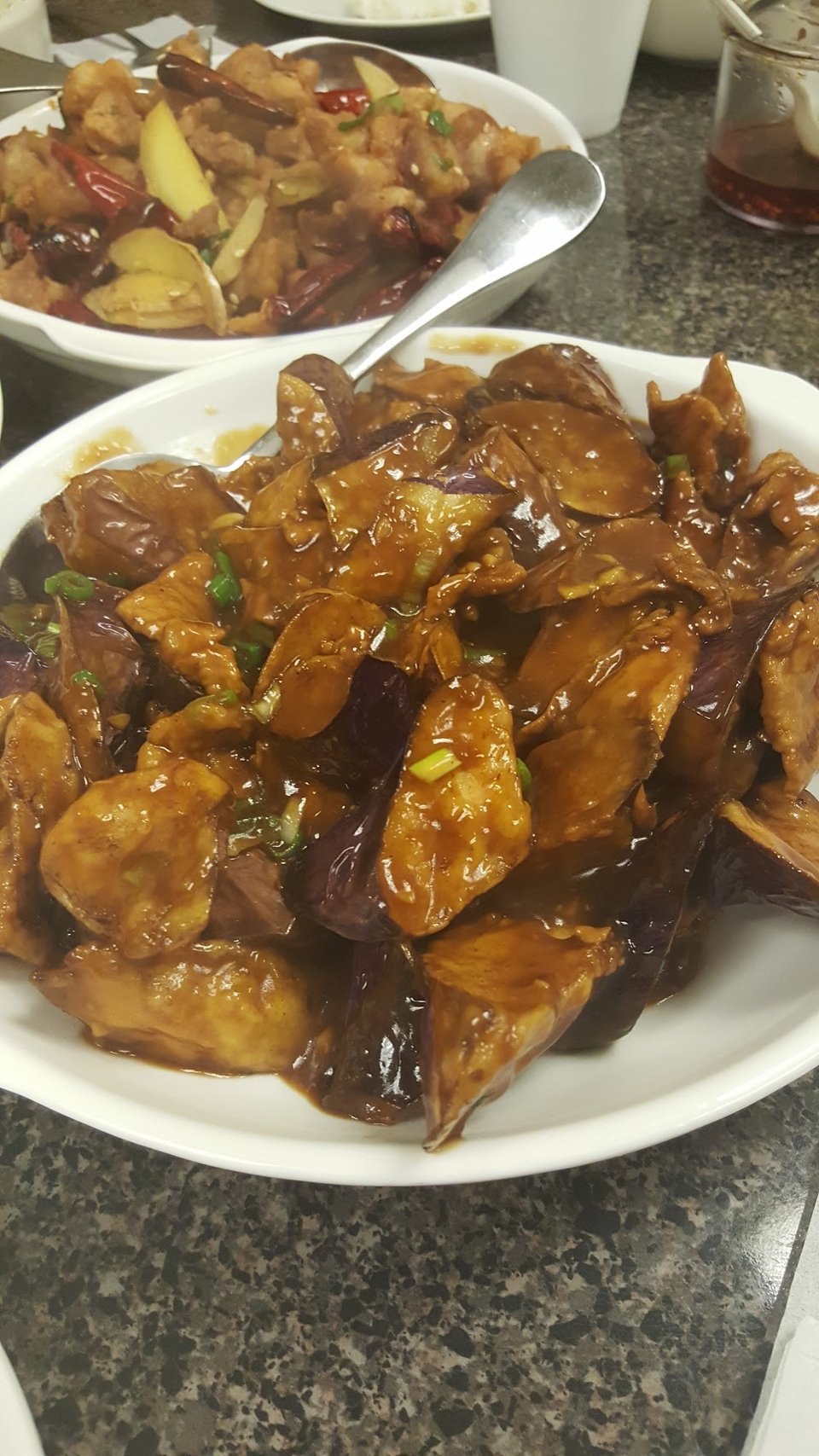 Eggplant with Brown Sauce