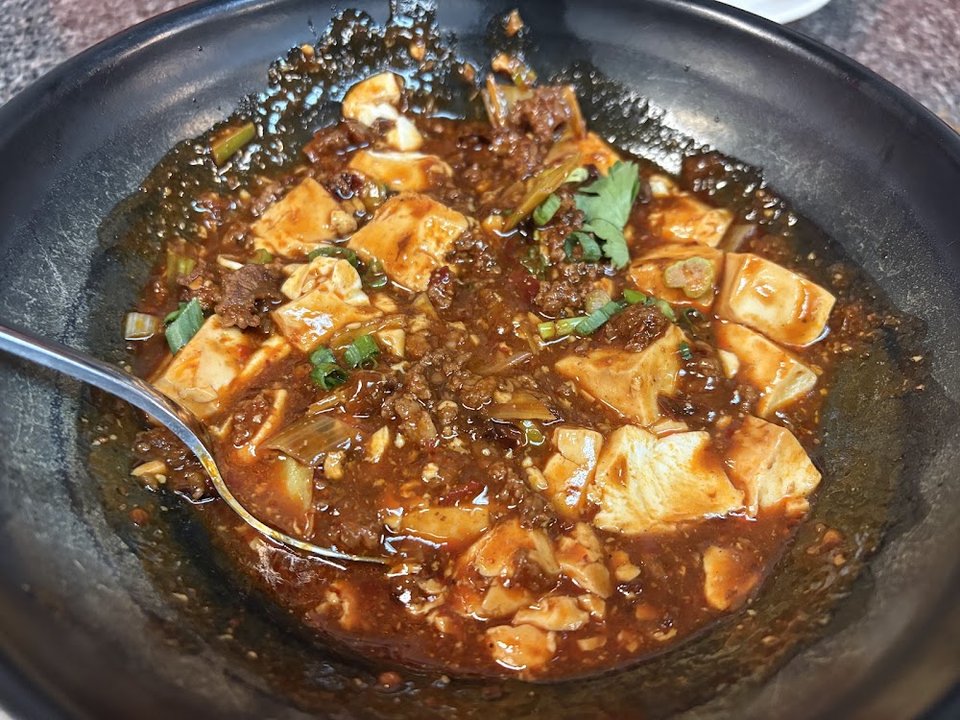 Bean Curd with Garlic Sauce